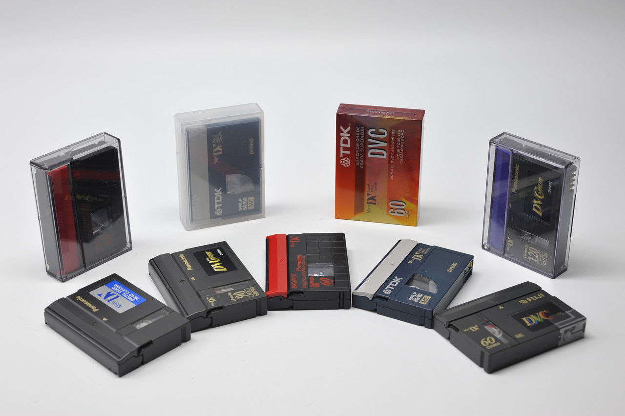 OPEN BOX Mini DV 60 Cassette Tape By Fuji, TDK or Panasonic at